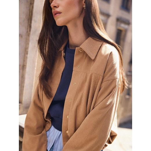 Mohito - Kurtka przejściowa - beżowy ze sklepu Mohito w kategorii Kurtki damskie - zdjęcie 186243723