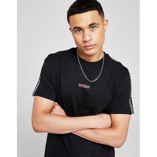 MCKENZIE T-SHIRT ESS TAPE TEE BLK-BLK Mckenzie M wyprzedaż JD Sports