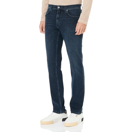 Męskie Spodnie jeansowe Mustang Style Washington Denim Blue 1012711 5000 882 ze sklepu YouNeedit.pl w kategorii Jeansy męskie - zdjęcie 186244403