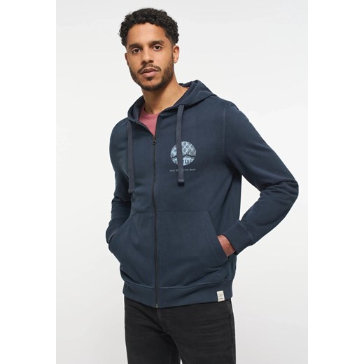 Męska Bluza Rozpinana Mustang Style Brian Hooded CD Outer Space 1013504 5330 ze sklepu YouNeedit.pl w kategorii Bluzy męskie - zdjęcie 186244470