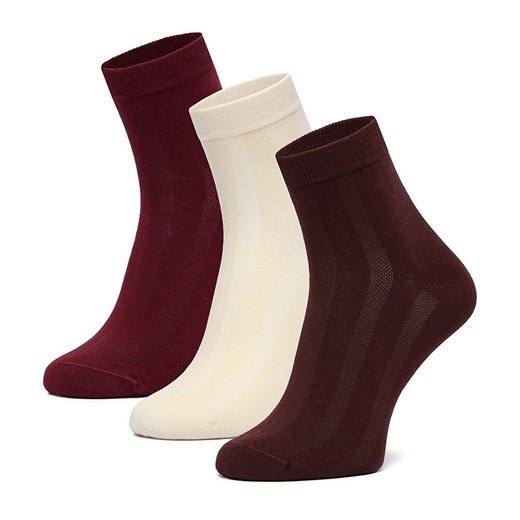 Skarpetki NINE WEST CEO_BR_NW_25082_Z_AW25 (3 PACK) ze sklepu ccc.eu w kategorii Skarpetki damskie - zdjęcie 186244960