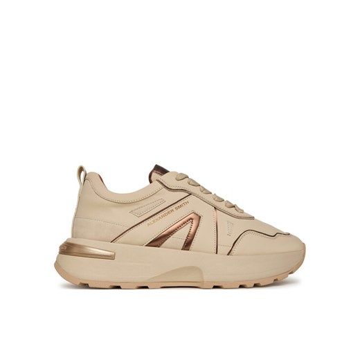 Sneakersy Alexander Smith Liverpool ASBCLPW-2156-BGE Beżowy ze sklepu eobuwie.pl w kategorii Buty sportowe damskie - zdjęcie 186245031