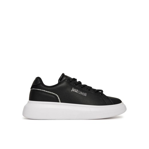 Sneakersy Just Cavalli 79RA3SB1 ZPB59 Czarny ze sklepu eobuwie.pl w kategorii Buty sportowe damskie - zdjęcie 186245044