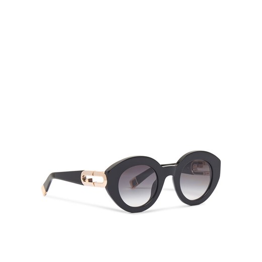 Okulary przeciwsłoneczne Furla WD00157 A.0116 CN O6000 Czarny ze sklepu eobuwie.pl w kategorii Okulary przeciwsłoneczne damskie - zdjęcie 186245062