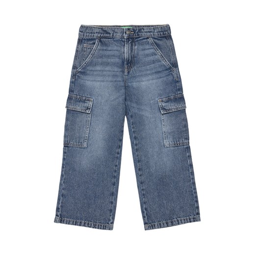 United Colors Of Benetton Jeansy 4KEHCF04V Niebieski Loose Fit ze sklepu MODIVO w kategorii Spodnie chłopięce - zdjęcie 186245412