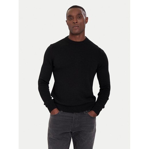 EA7 Emporio Armani Sweter 7M000925 AF17667 UC001 Czarny Regular Fit ze sklepu MODIVO w kategorii Swetry męskie - zdjęcie 186245424