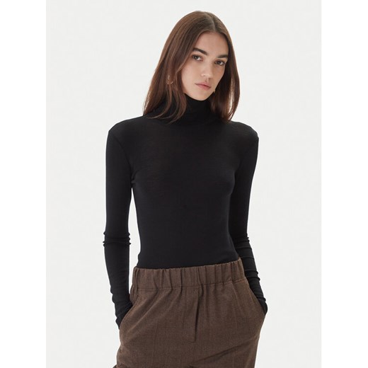 Weekend Max Mara Golf Teseo 2525946052 Czarny Slim Fit ze sklepu MODIVO w kategorii Swetry damskie - zdjęcie 186245453