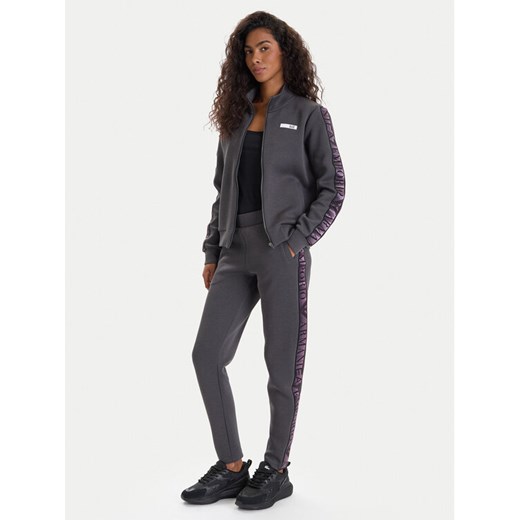 EA7 Emporio Armani Dres 7W000680 AF13151 U8117 Szary Regular Fit ze sklepu MODIVO w kategorii Dresy damskie - zdjęcie 186245500