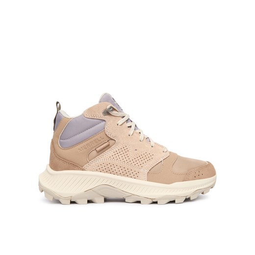 Merrell Trekkingi Tempo Sol Mid J038944 Beżowy ze sklepu MODIVO w kategorii Buty trekkingowe damskie - zdjęcie 186245532