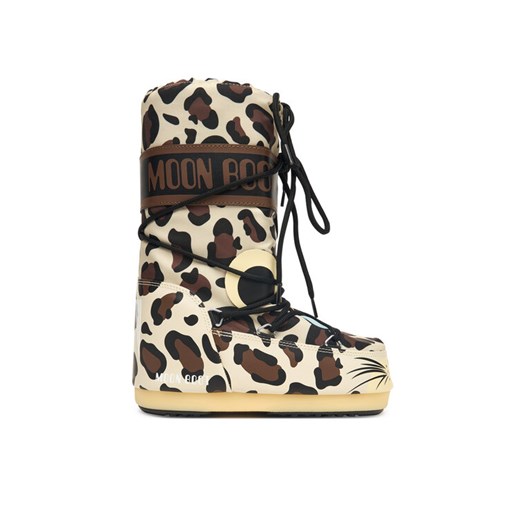 Moon Boot Śniegowce Mb Icon Animal 80D3400300 Brązowy ze sklepu MODIVO w kategorii Buty zimowe dziecięce - zdjęcie 186245563