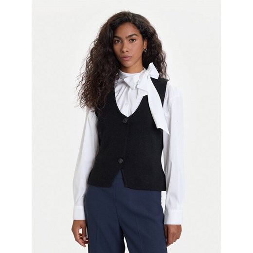 Vero Moda Kamizelka Brisa 10334682 Czarny Regular Fit ze sklepu MODIVO w kategorii Kamizelki damskie - zdjęcie 186245570