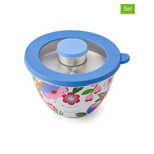 S&apos;well 3-częściowy zestaw &quot;Steffi&quot; w kolorze jasnoróżowo-błękitnym ze sklepu Limango Polska w kategorii Misy i tace dekoracyjne - zdjęcie 186246764