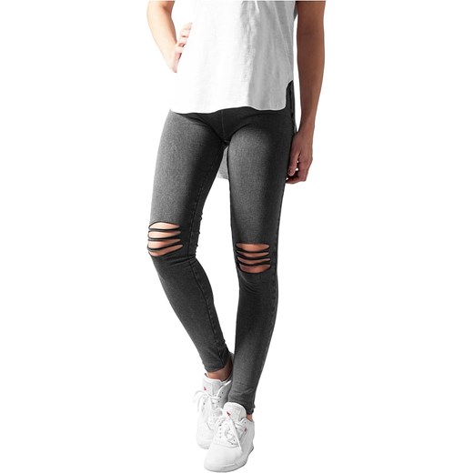 Urban Classics Legginsy w kolorze szarym ze sklepu Limango Polska w kategorii Spodnie damskie - zdjęcie 186247043