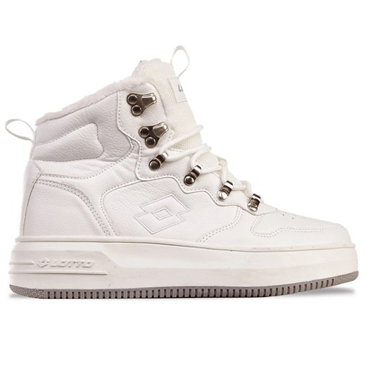 Buty damskie Lotto Jalana PF Fur 2400390W-1014 - białe ze sklepu streetstyle24.pl w kategorii Botki - zdjęcie 186247221