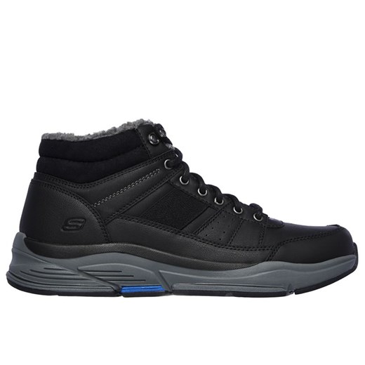 Buty męskie Skechers Benago Voren 66199BLK - czarne Skechers 40 promocja streetstyle24.pl