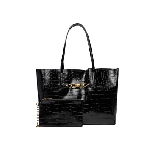 Torebka Just Cavalli 79RA4BH6 ZSB96 Czarny ze sklepu eobuwie.pl w kategorii Torby Shopper bag - zdjęcie 186247313