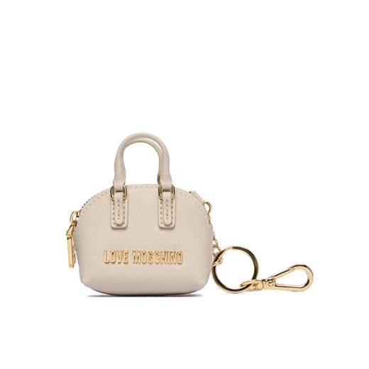 Etui na klucze LOVE MOSCHINO JC5412PP0NKZ0110 Écru ze sklepu eobuwie.pl w kategorii Etui - zdjęcie 186247351