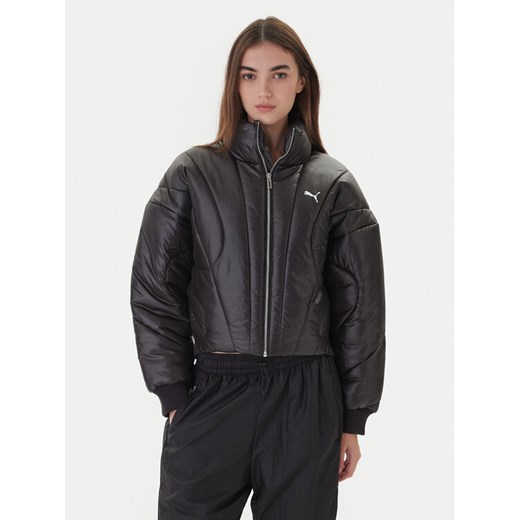 Puma Kurtka zimowa Dare To 632173 01 Czarny Regular Fit ze sklepu MODIVO w kategorii Kurtki damskie - zdjęcie 186247814