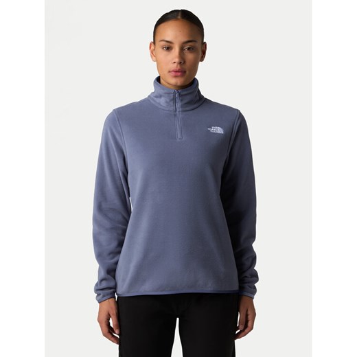 The North Face Polar Glacier NF0A8D2J Niebieski Regular Fit ze sklepu MODIVO w kategorii Bluzy damskie - zdjęcie 186247832