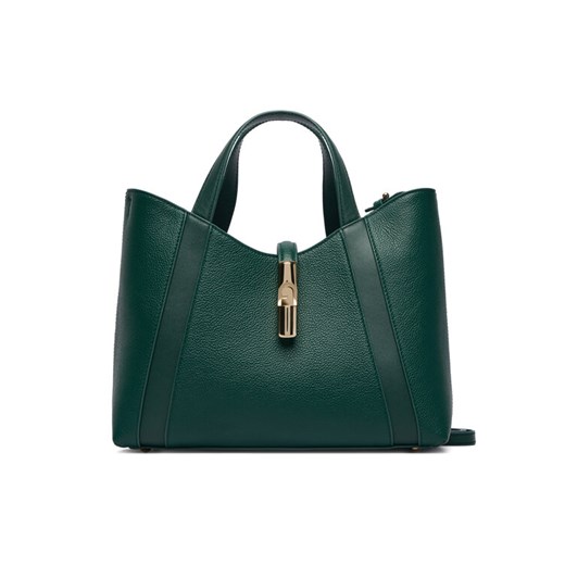 Furla Torebka Goccia Shopper Bag S WB01789 BX3353 KH 4282S Zielony ze sklepu MODIVO w kategorii Torebki damskie - zdjęcie 186247882