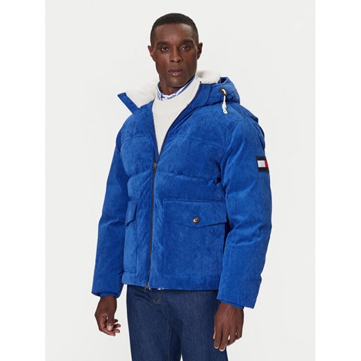 Tommy Hilfiger Kurtka puchowa MW0MW41361 Niebieski Regular Fit ze sklepu MODIVO w kategorii Kurtki męskie - zdjęcie 186247902