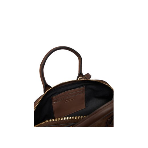 PINKO Torebka Bowling Bag Baguette AI 25-26 PLTT 105334 A2JH Brązowy Pinko OS MODIVO