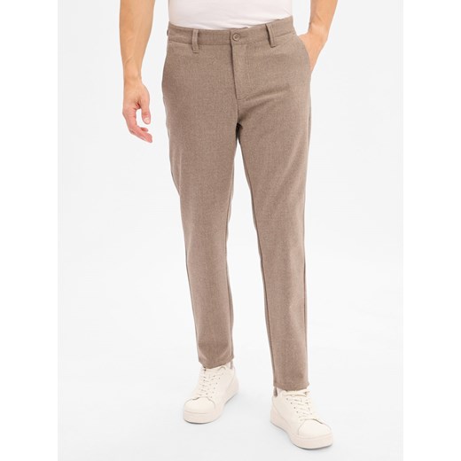 Only&Sons Spodnie - ONSMark Mężczyźni taupe marmurkowy - id: 769788-0001-02832 - marki Only & Sons - 186249214 Only&Sons Spodnie - ONSMark Mężczyźni taupe marmurkowy ze sklepu vangraaf w kategorii Spodnie męskie - zdjęcie 186249214