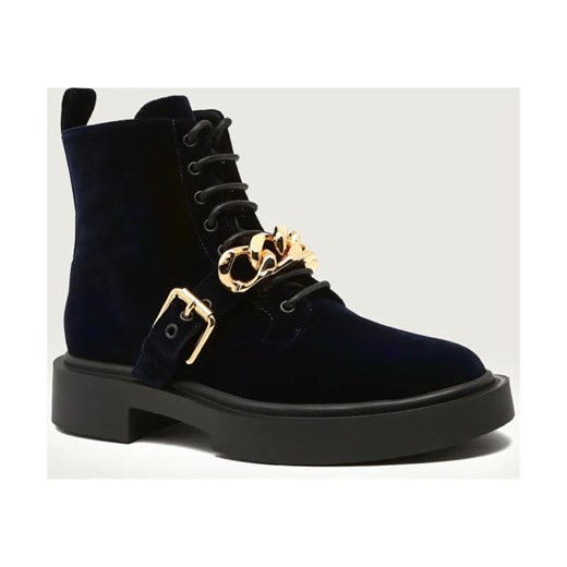 Giuseppe Zanotti Skórzane buty wysokie CATENA ze sklepu Gomez Fashion Store w kategorii Buty zimowe męskie - zdjęcie 186249490