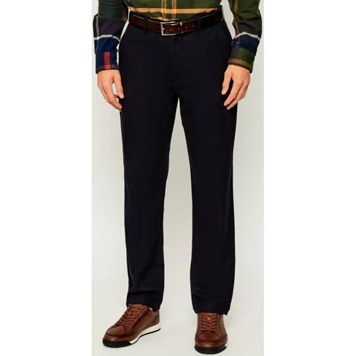 Barbour Spodnie Tailored | Regular Fit | z dodatkiem wełny ze sklepu Gomez Fashion Store w kategorii Spodnie męskie - zdjęcie 186250714