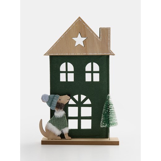 Sinsay - Dekoracja świąteczna - zielony Sinsay One Size Sinsay