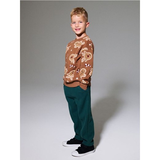 Sinsay - Spodnie jogger - zielony - id: 205GS-77X - marki Sinsay - 186252012 Sinsay - Spodnie jogger - zielony ze sklepu Sinsay w kategorii Spodnie chłopięce - zdjęcie 186252012