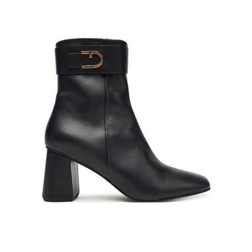 Botki Furla Chick YJ73HIC-X30000-O6000-1-007-20-AL-3700 S Czarny ze sklepu eobuwie.pl w kategorii Botki - zdjęcie 186252204