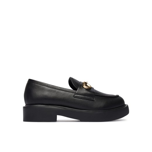 Loafersy LOVE MOSCHINO JA10094G0NIA0000 Czarny ze sklepu eobuwie.pl w kategorii Lordsy damskie - zdjęcie 186252233