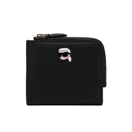 Portfel KARL LAGERFELD A4W32012 Czarny ze sklepu eobuwie.pl w kategorii Portfele damskie - zdjęcie 186252241