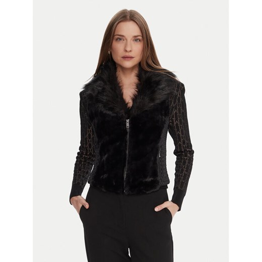 Guess Bezrękawnik W5BL0I KCP70 Czarny Regular Fit ze sklepu MODIVO w kategorii Kamizelki damskie - zdjęcie 186252553