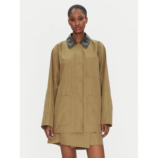 2NDDAY Płaszcz przejściowy Bruce 2252112127 Beżowy Regular Fit ze sklepu MODIVO w kategorii Płaszcze damskie - zdjęcie 186252574