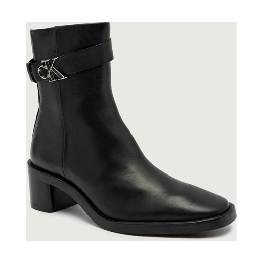 Calvin Klein Skórzane botki na słupku ze sklepu Gomez Fashion Store w kategorii Botki - zdjęcie 186254904