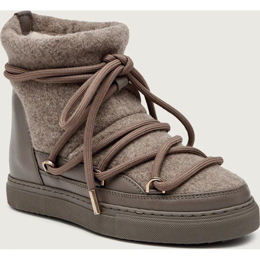 INUIKII Śniegowce FELT WEDGE | skóra ze sklepu Gomez Fashion Store w kategorii Śniegowce damskie - zdjęcie 186254991