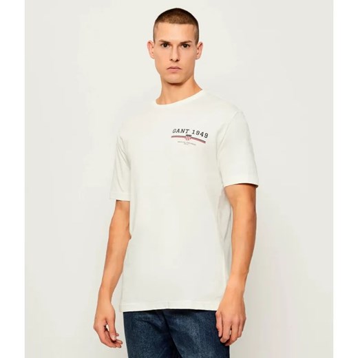 Gant T-shirt | Regular Fit ze sklepu Gomez Fashion Store w kategorii T-shirty męskie - zdjęcie 186255041