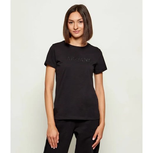 Armani Exchange T-shirt | Regular Fit ze sklepu Gomez Fashion Store w kategorii Bluzki damskie - zdjęcie 186255071