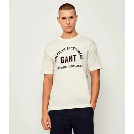 Gant T-shirt PRINTED GRAPHIC | Regular Fit ze sklepu Gomez Fashion Store w kategorii T-shirty męskie - zdjęcie 186255110