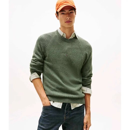 Tommy Jeans Sweter RAGLAN | Slim Fit ze sklepu Gomez Fashion Store w kategorii Swetry męskie - zdjęcie 186255163