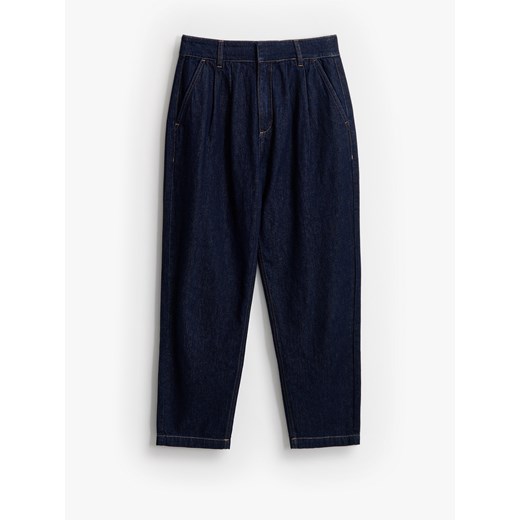 Mohito - Jeansy carrot - granatowy ze sklepu Mohito w kategorii Jeansy damskie - zdjęcie 186256522