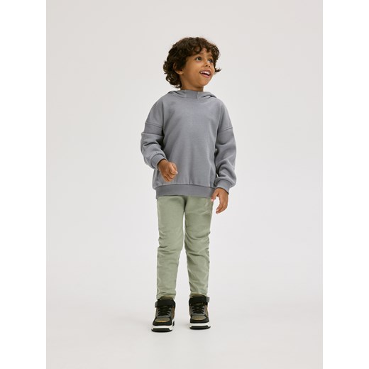 Reserved - Bawełniane legginsy - ciemnozielony ze sklepu Reserved w kategorii Spodnie chłopięce - zdjęcie 186256744