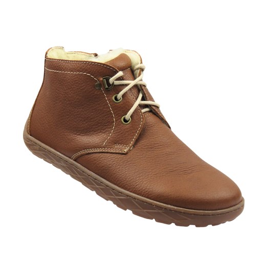 Barefoot botki minimalistyczne damskie brązowe Helios Komfort 501P ze sklepu ulubioneobuwie w kategorii Botki - zdjęcie 186257914
