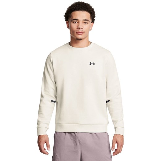 Under Armour Bluza funkcyjna "Unstoppable" w kolorze kremowym Under Armour L promocja Limango Polska