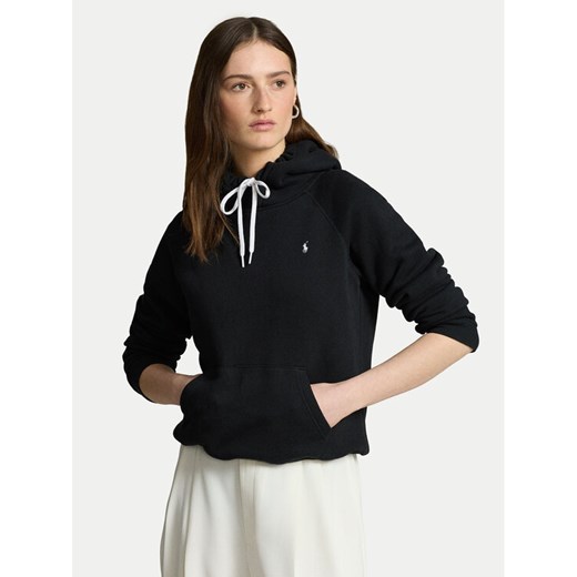 Polo Ralph Lauren Bluza Prl Shrknhd 211943007003 Czarny Regular Fit ze sklepu MODIVO w kategorii Bluzy damskie - zdjęcie 186258784