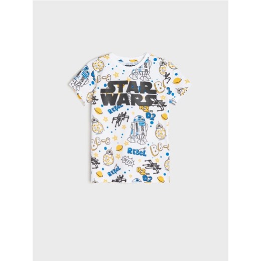 Sinsay - Koszulka Star Wars - biały Sinsay 116 (5-6 l) Sinsay