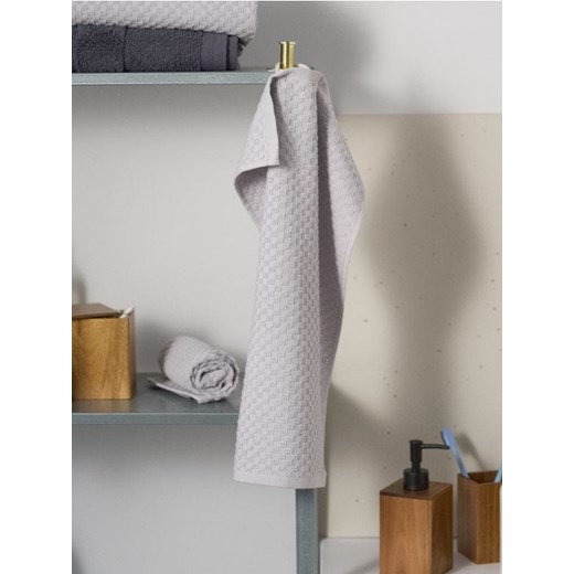 Sinsay - Ręczniki bawełniane 2 pack - szary ze sklepu Sinsay w kategorii Ręczniki - zdjęcie 186262082