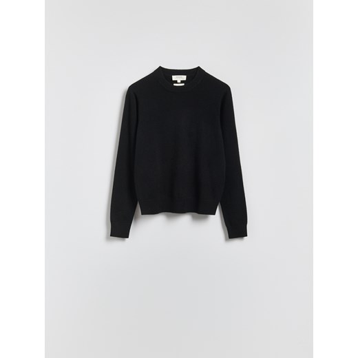 Reserved - Sweter z kaszmiru - czarny ze sklepu Reserved w kategorii Swetry damskie - zdjęcie 186262620